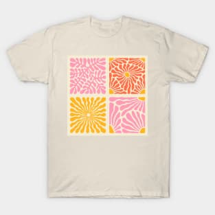Hippie Aesthetic 60s 70s Flowers T-Shirt
